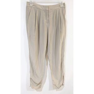 Club Monaco | Silk Pleated Trousers